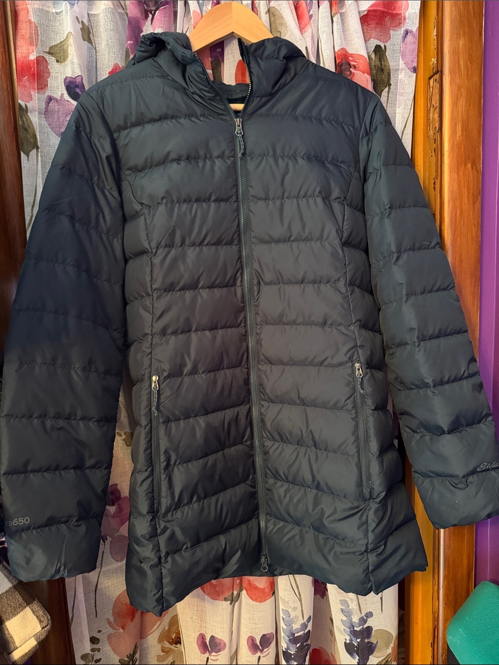 Eddie Bauer Long Puffer Jacket